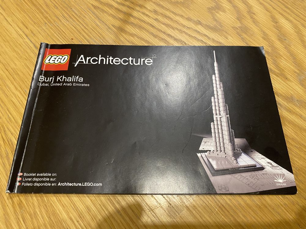 Lego Architecture 21008 Burj Khalifa kompletny