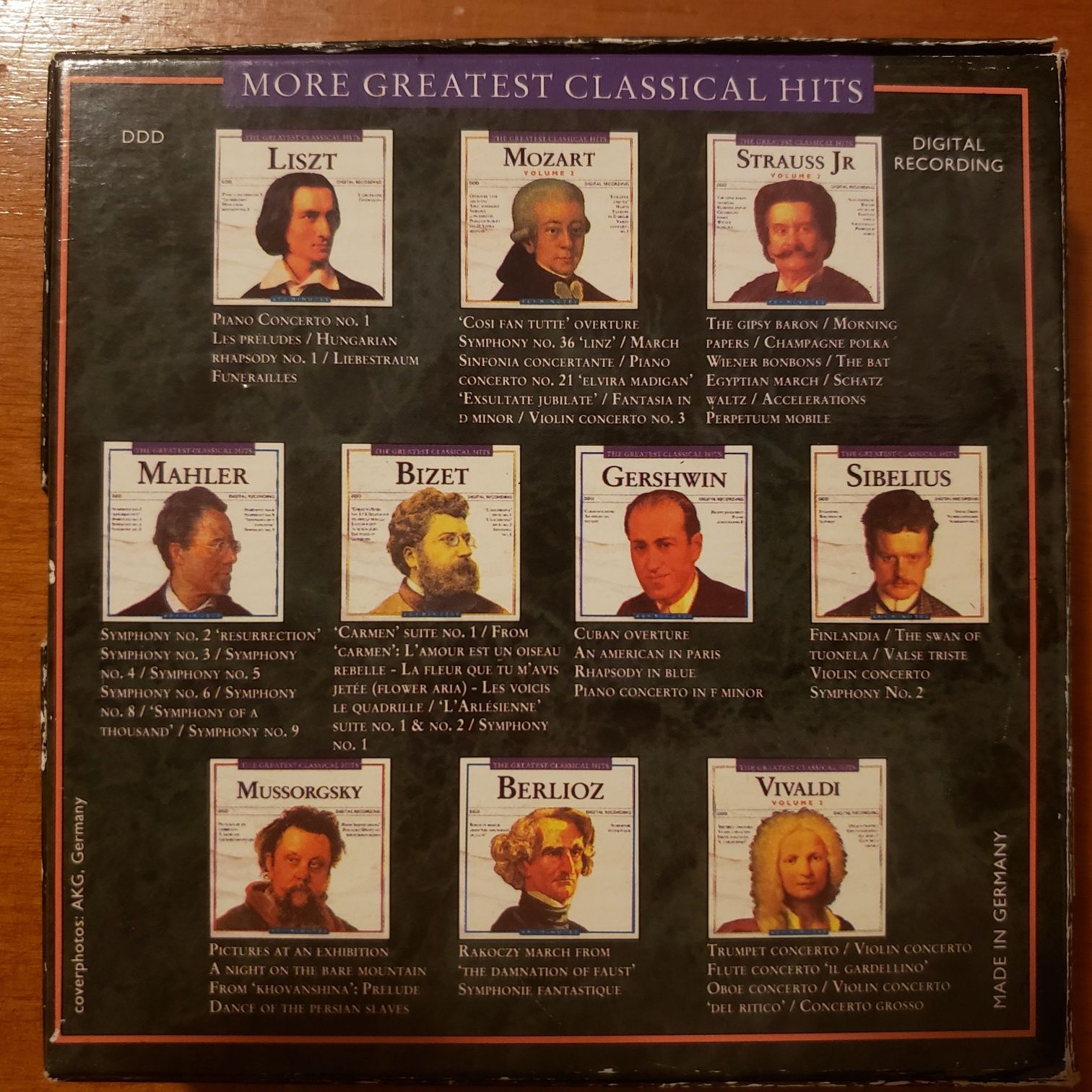 The Collection 3 More Greatest Classical Hits caixa 10 CD