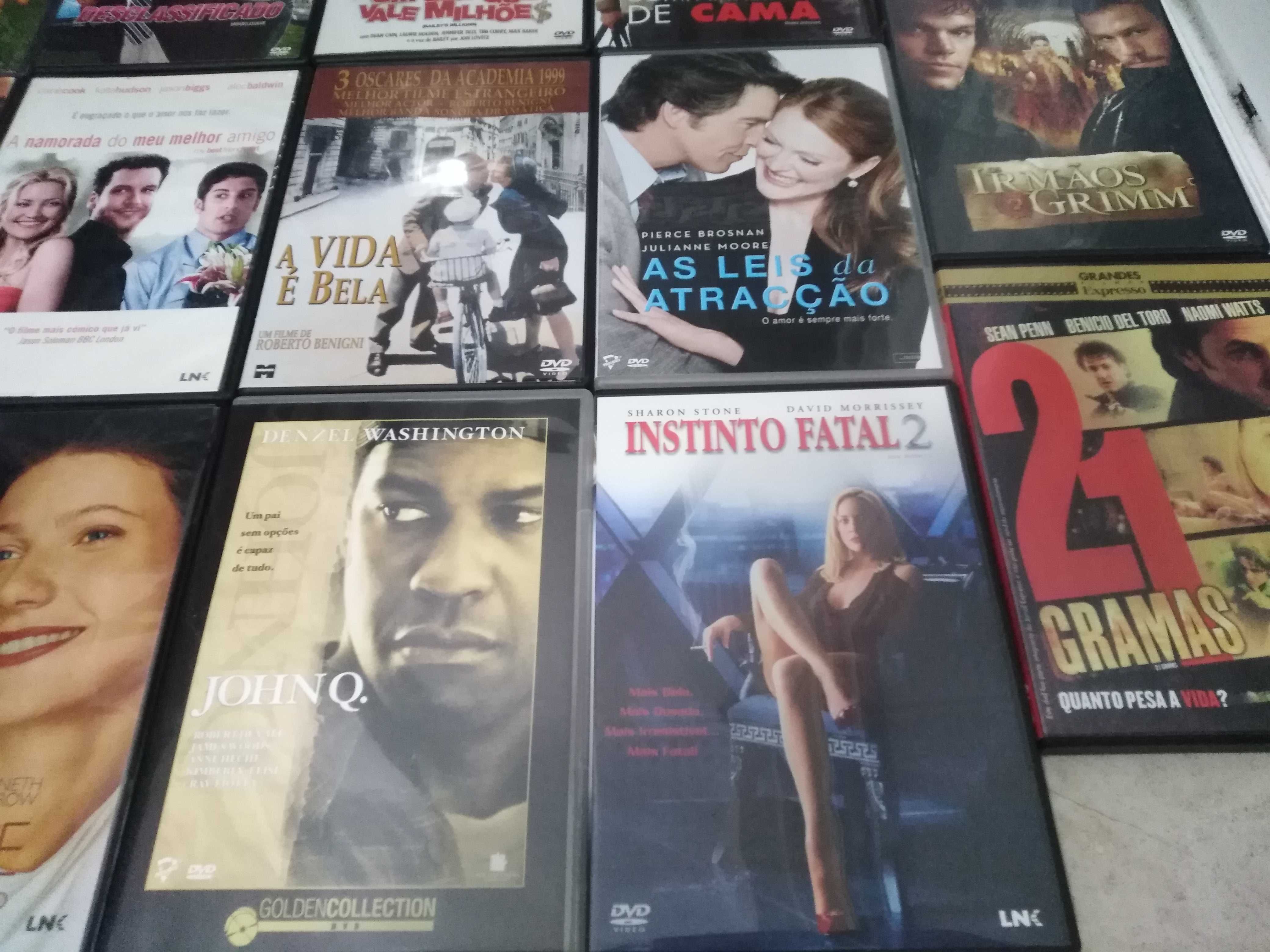 Dvds  (Maior parte deles selados) Ver lista.
