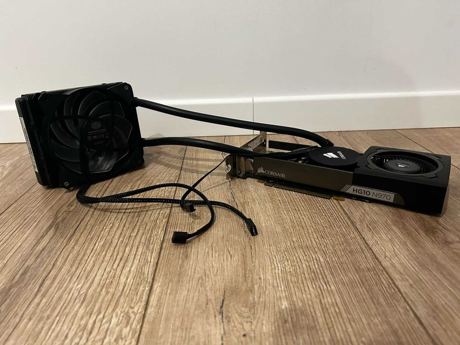 Karta graficzna Inno3D GeForce GTX 970 4GB + chłodzenie Corsair GH10