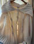Capa poncho Stefanel L/XL com mangas