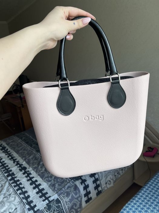 Сумка O bag mini ніжно рожева