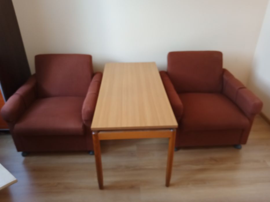 Zestaw 2 fotele+ława