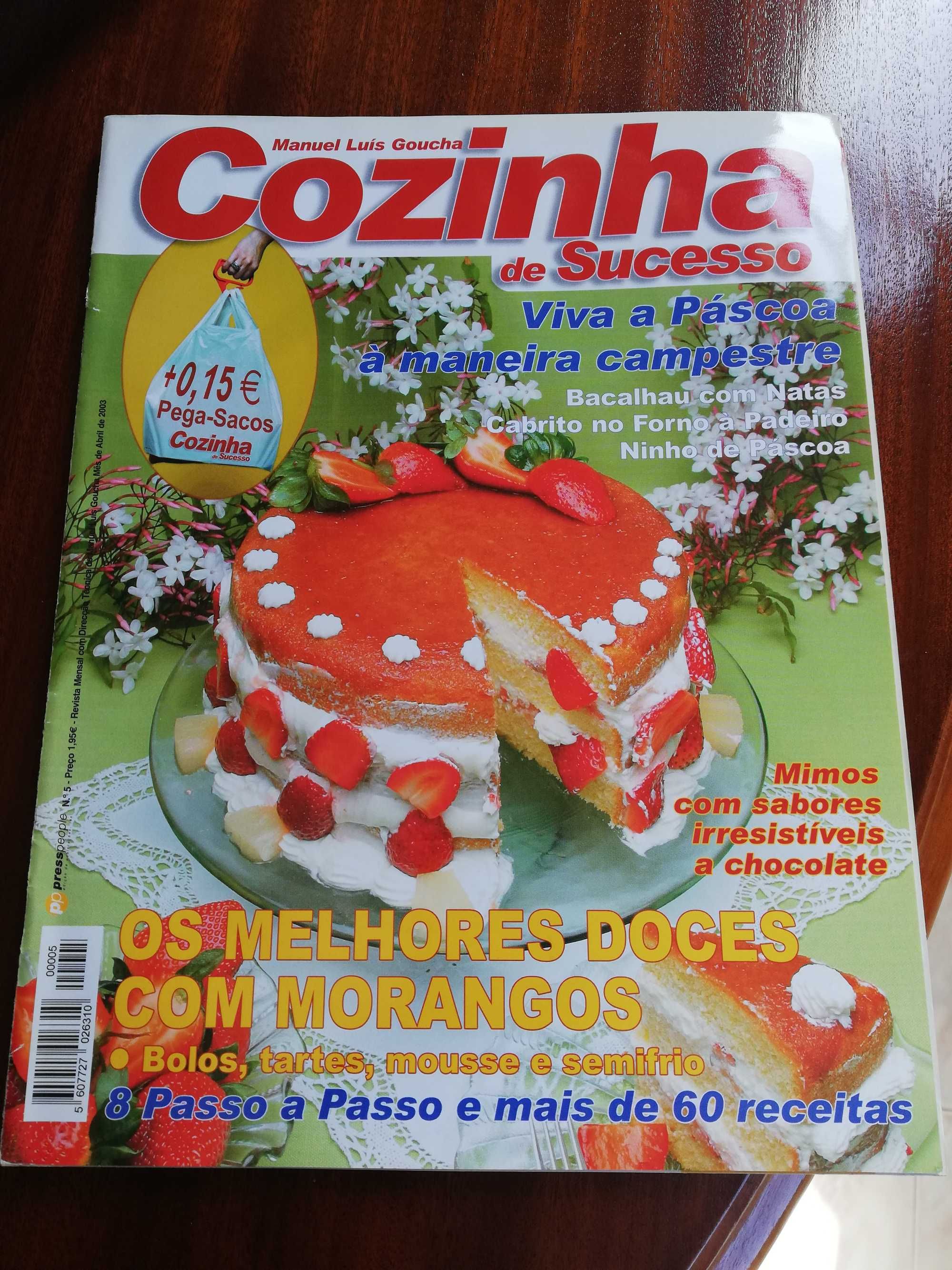 Revistas de culinária - Cozinha de Sucesso