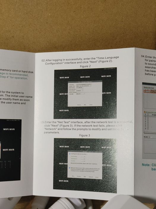 Комплект на 4 ip камери з ip реєстратором на 8 каналів ICsee додаток