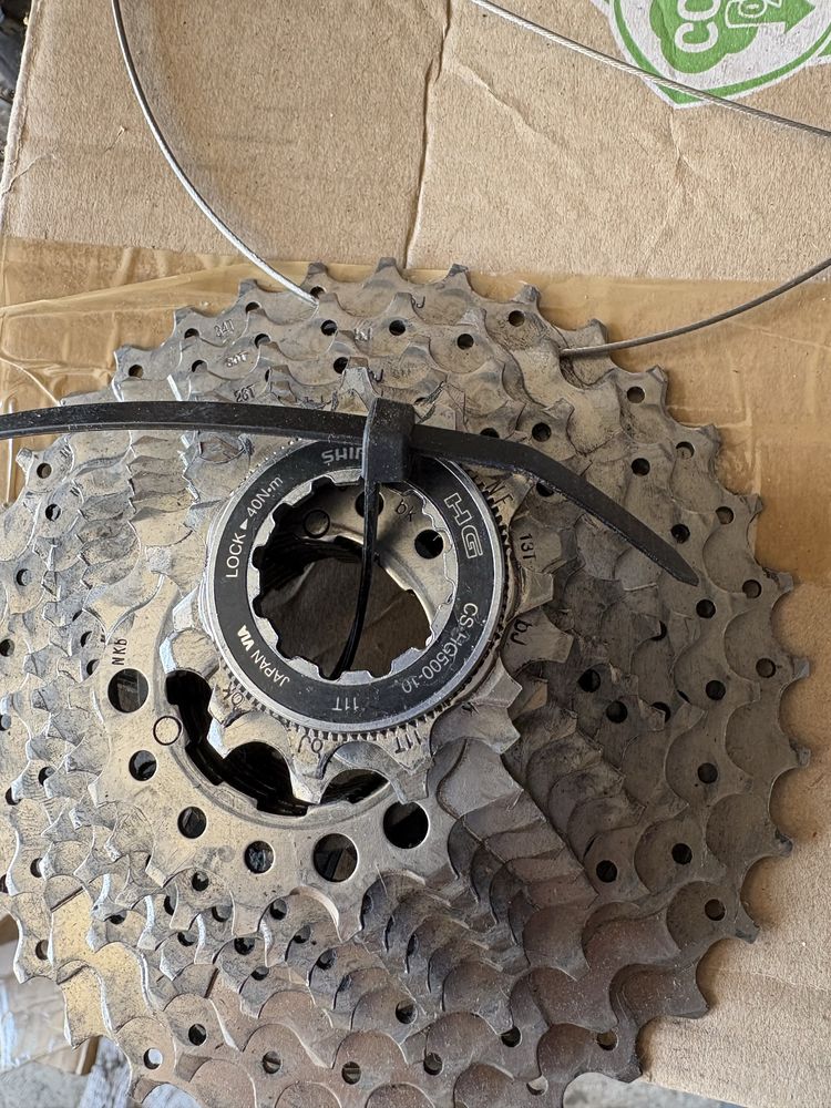 Napęd 3x10 komplet Przerzutki Shimano Deore XT Manetki Kaseta Łańcuch