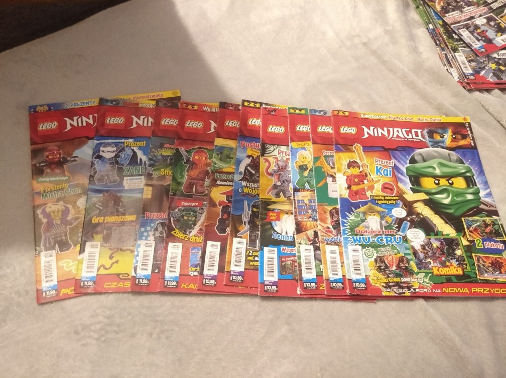 Gazetki LEGO ninjago z 2017 r.
