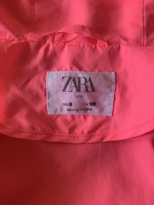 Вітровка zara курточка літня неонова 128