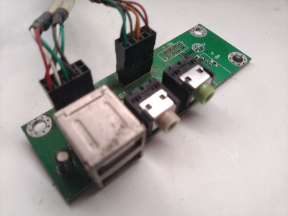 Placa Usb + Jack 3.5 áudio