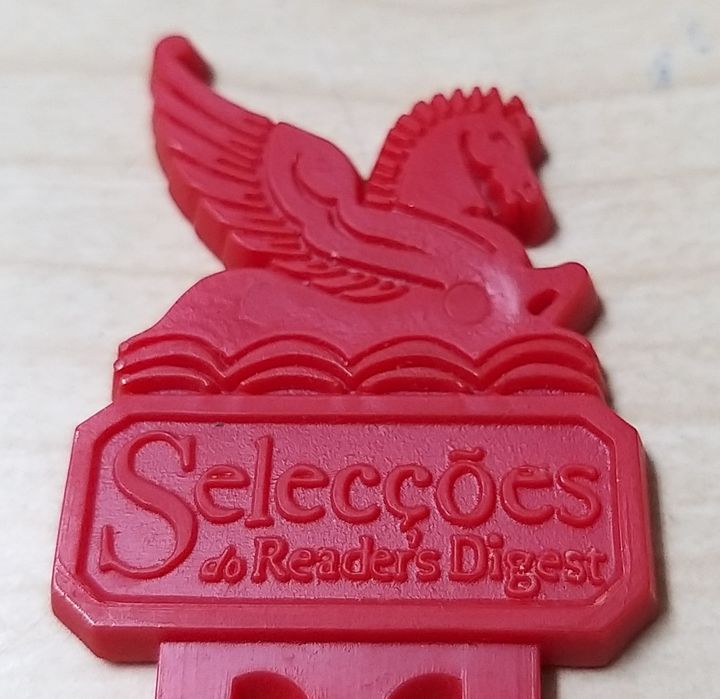 Marcador de Livro em pvc.