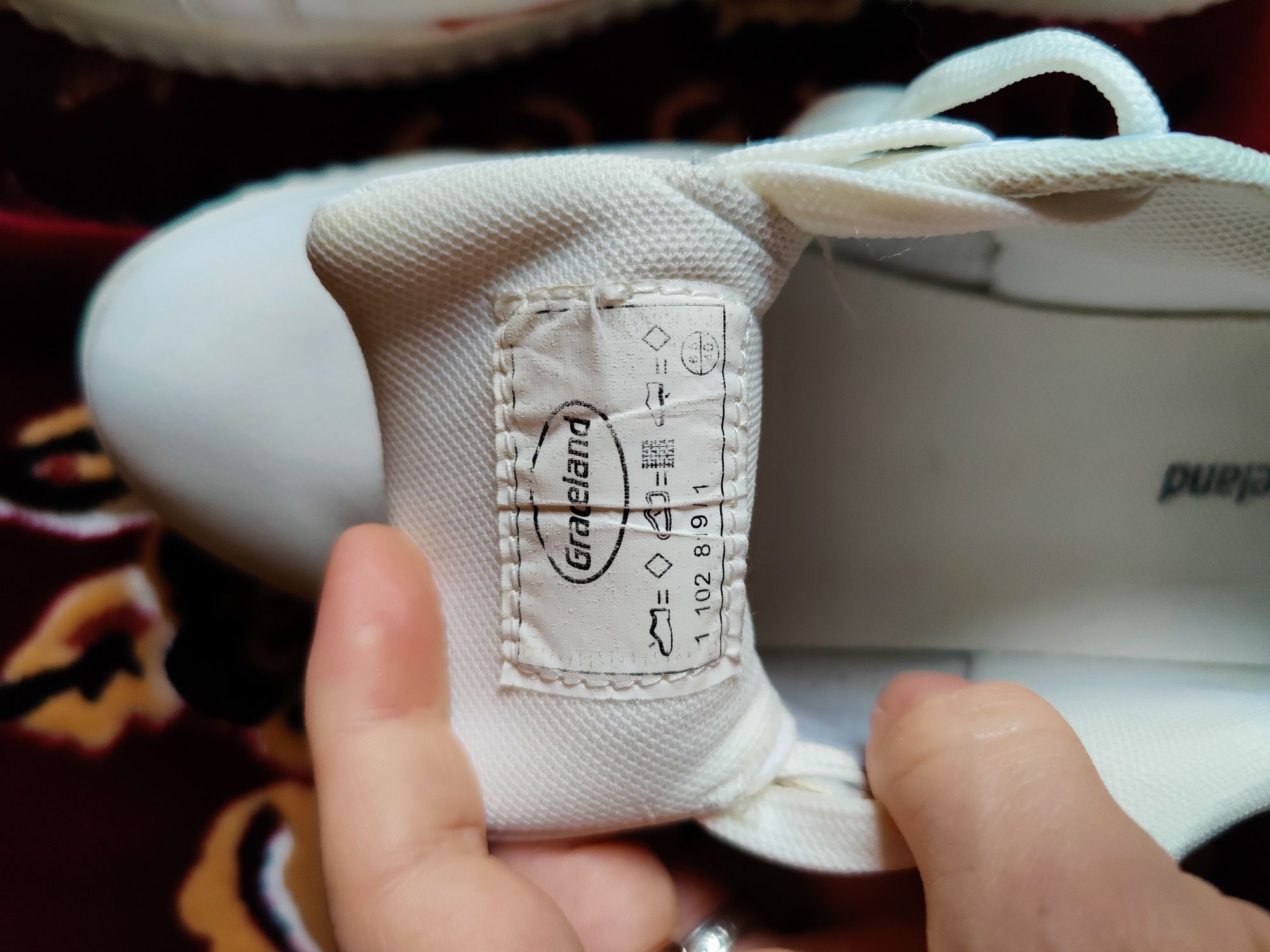 Слипоны кеды кроссовки в отличном состоянии Graceland 40р, стелька 26