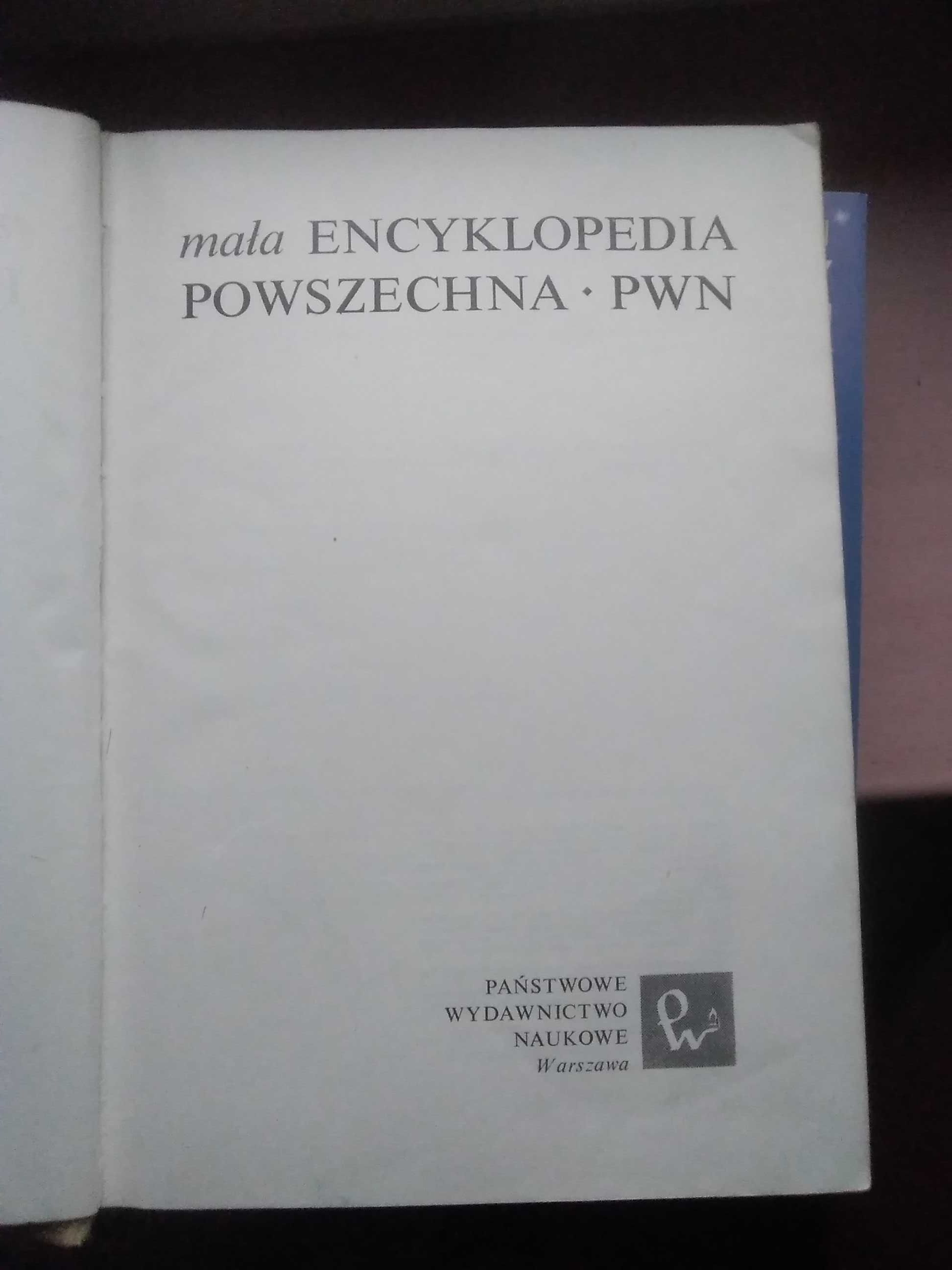 Mała encyklopedia powszechna PWN1971