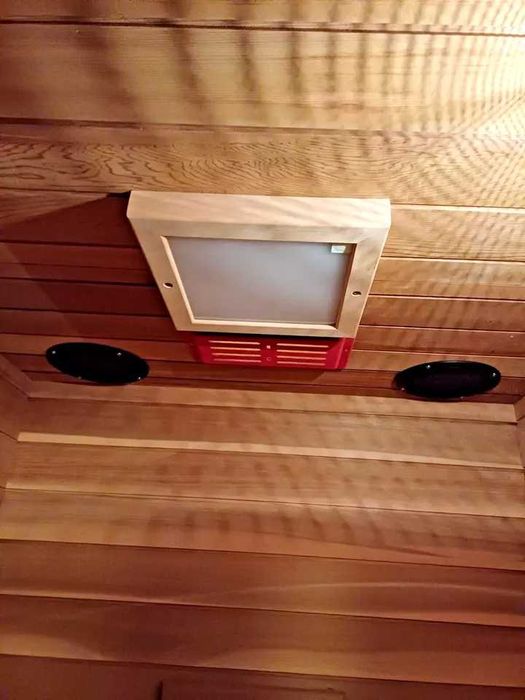 Sauna infrarot infrared kabina na podczerwień 1os Vitatherm mała 2cz