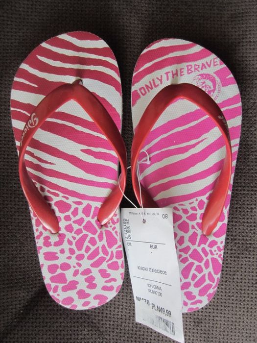 Klapki dziewczęce r. 29