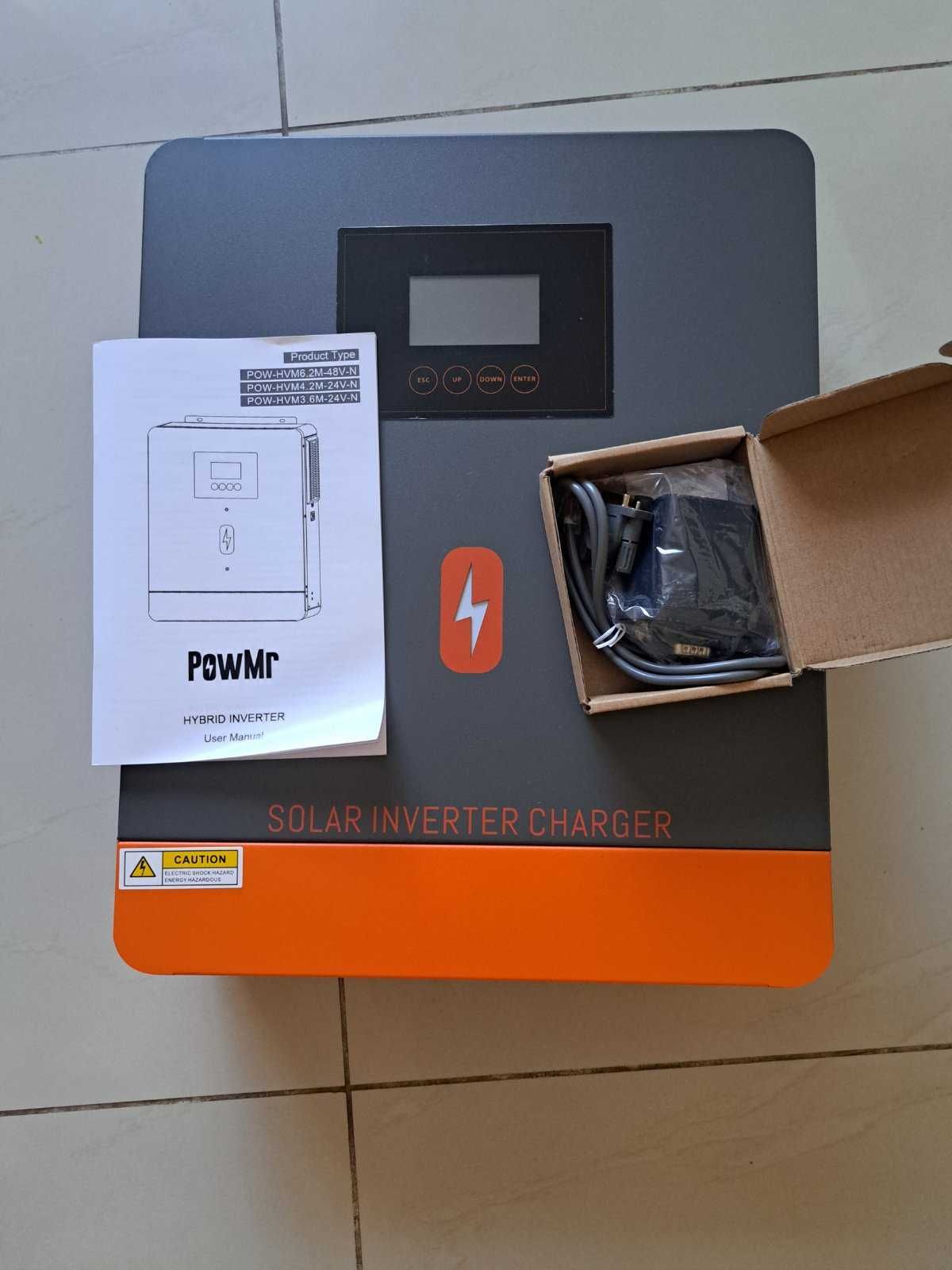 Гибридный Солнечный Инвертор з Wi-Fi PowMr 6.2квт MPPT 48V 220v