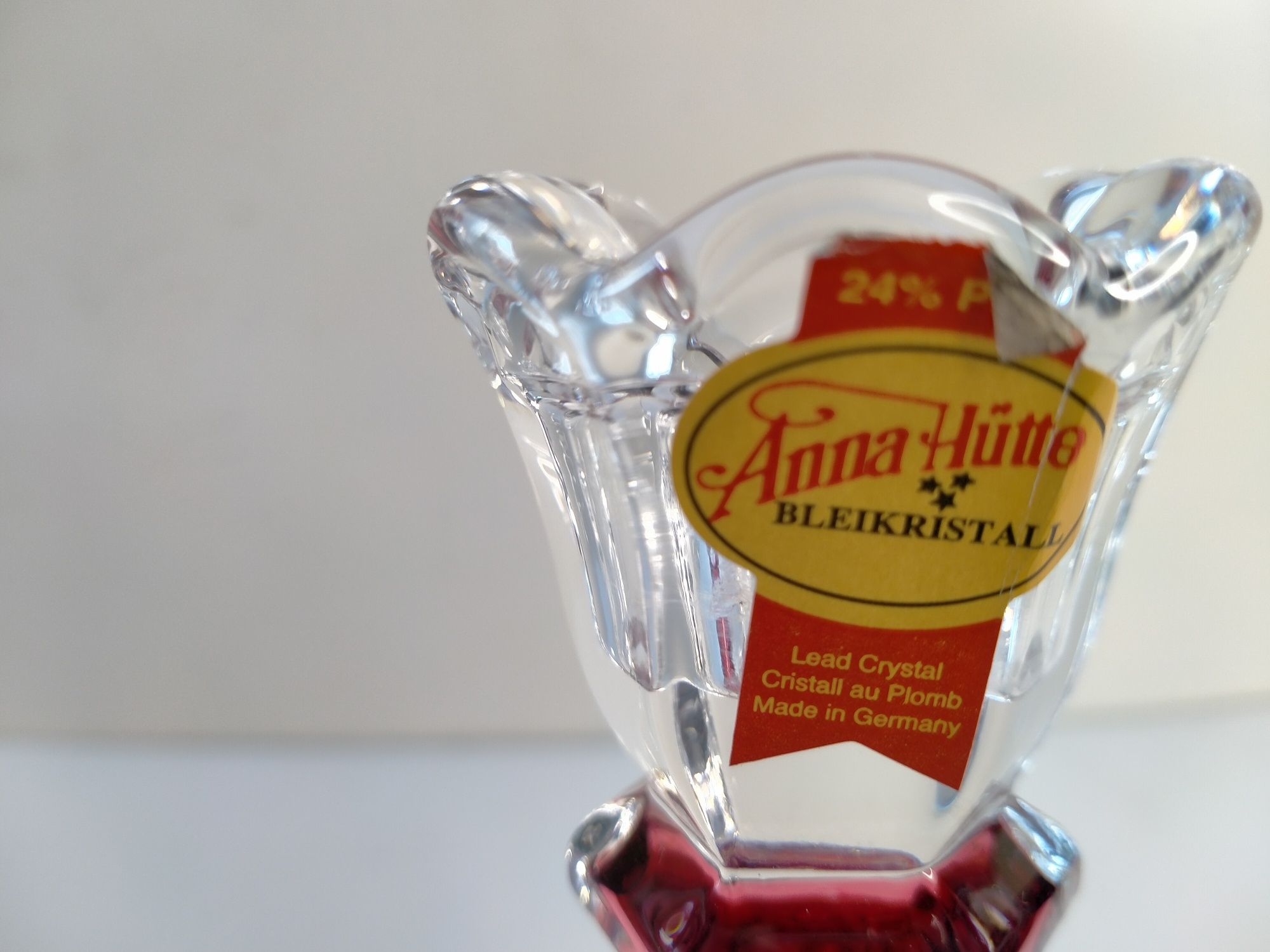 Świeczniki kryształ Anna Hutte