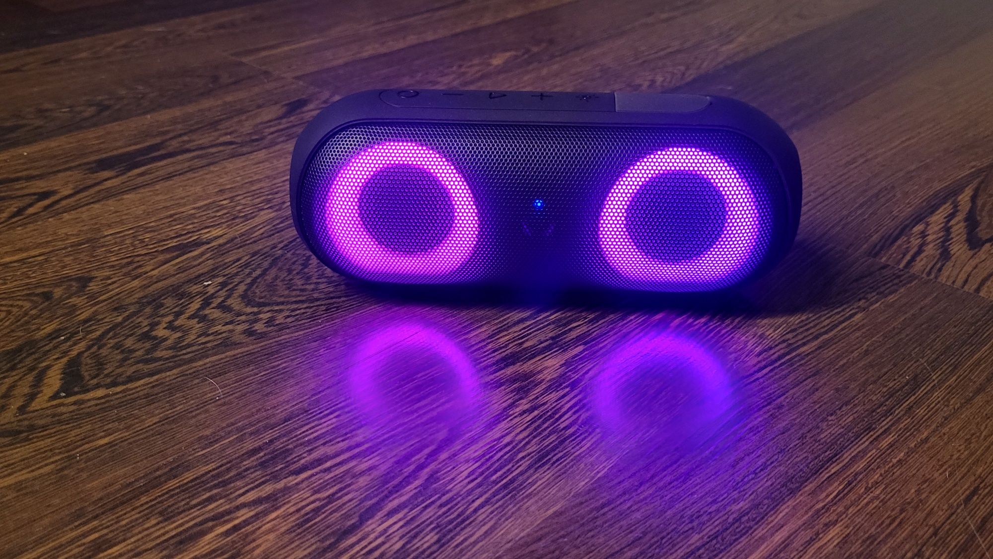 Głośnik Bluetooth NOTABRICK z oświetleniem RGB, 30 W, IPX7, czarny
