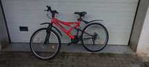 Bicicleta Team Vermelha