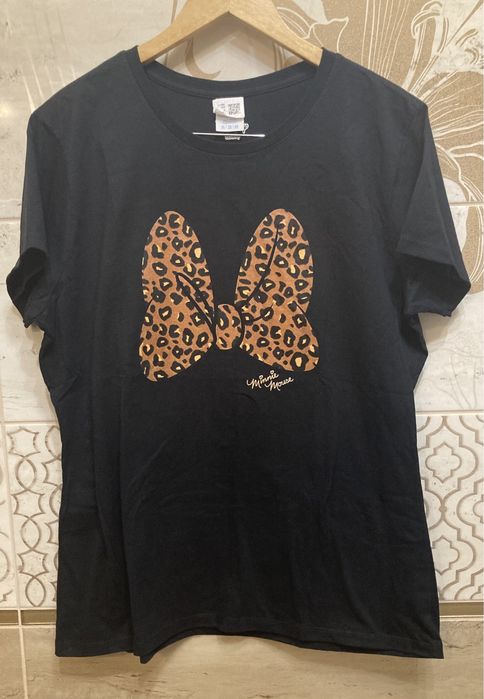 T-shirt nowy XL Disney Minnie panterka