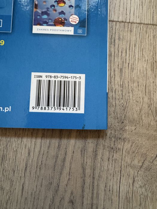 podręcznik Chemia 1 Krzystof Pazdro zakres podstawowy licem technikum
