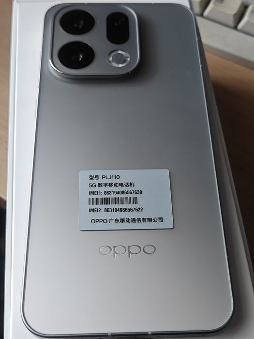 Oppo Find X9 12/256 GB Titanium (CN) Новинка на топовом Mediatek 9500