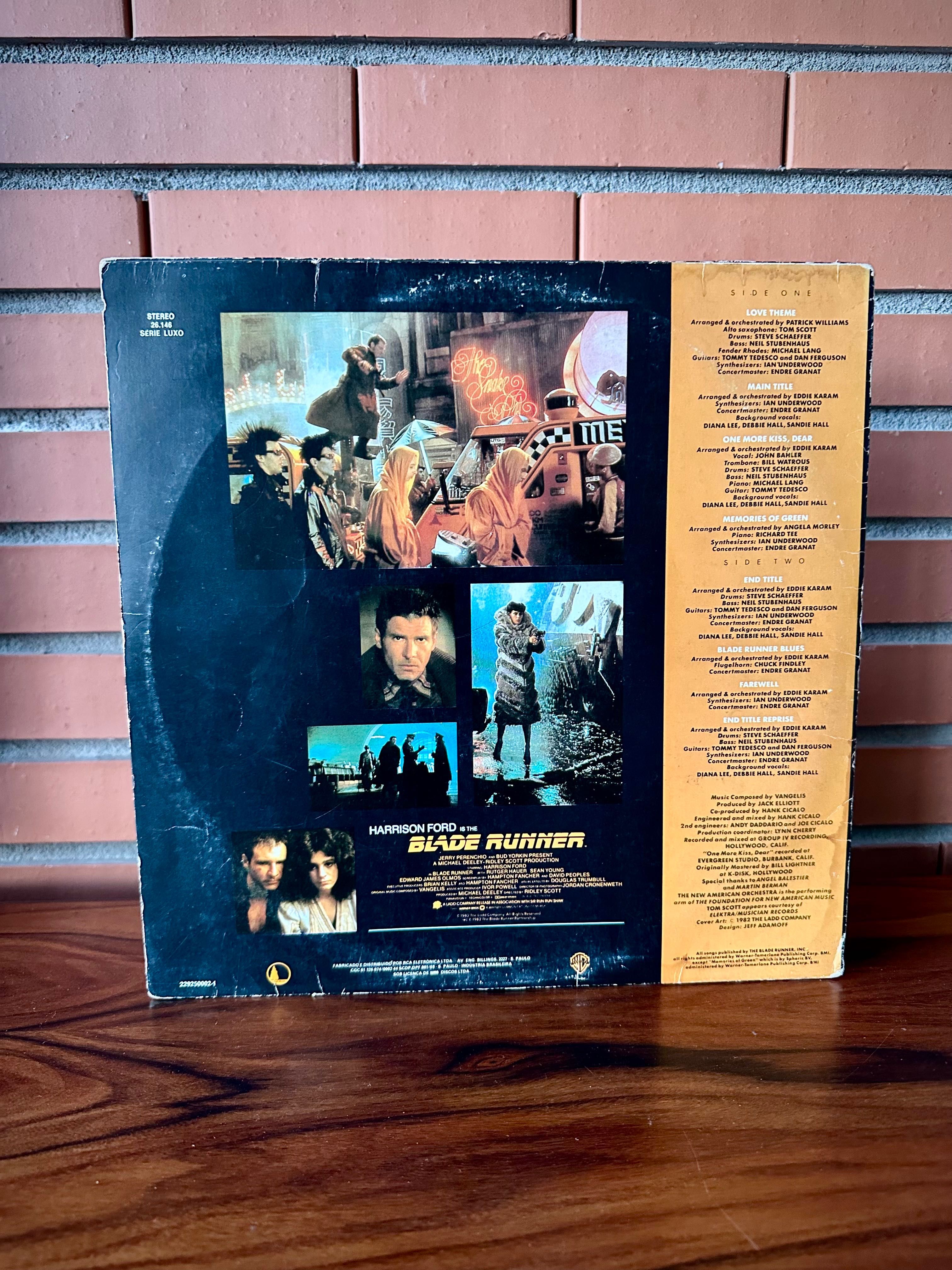 Disco vinil Blade Runner