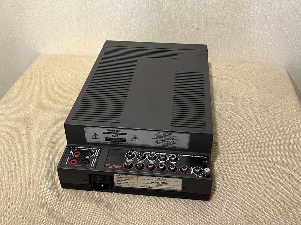 Шикарный редкий английский усилитель CYRUS ONE MK1