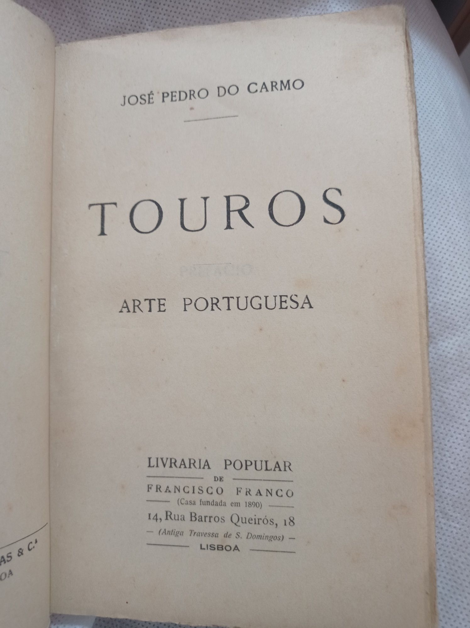 Touros - Arte Portugueza - José Pedro do Carmo