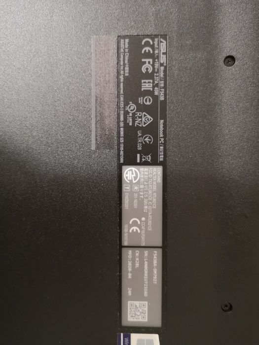 Laptop Asus VivoBook F543BA-DM792T
