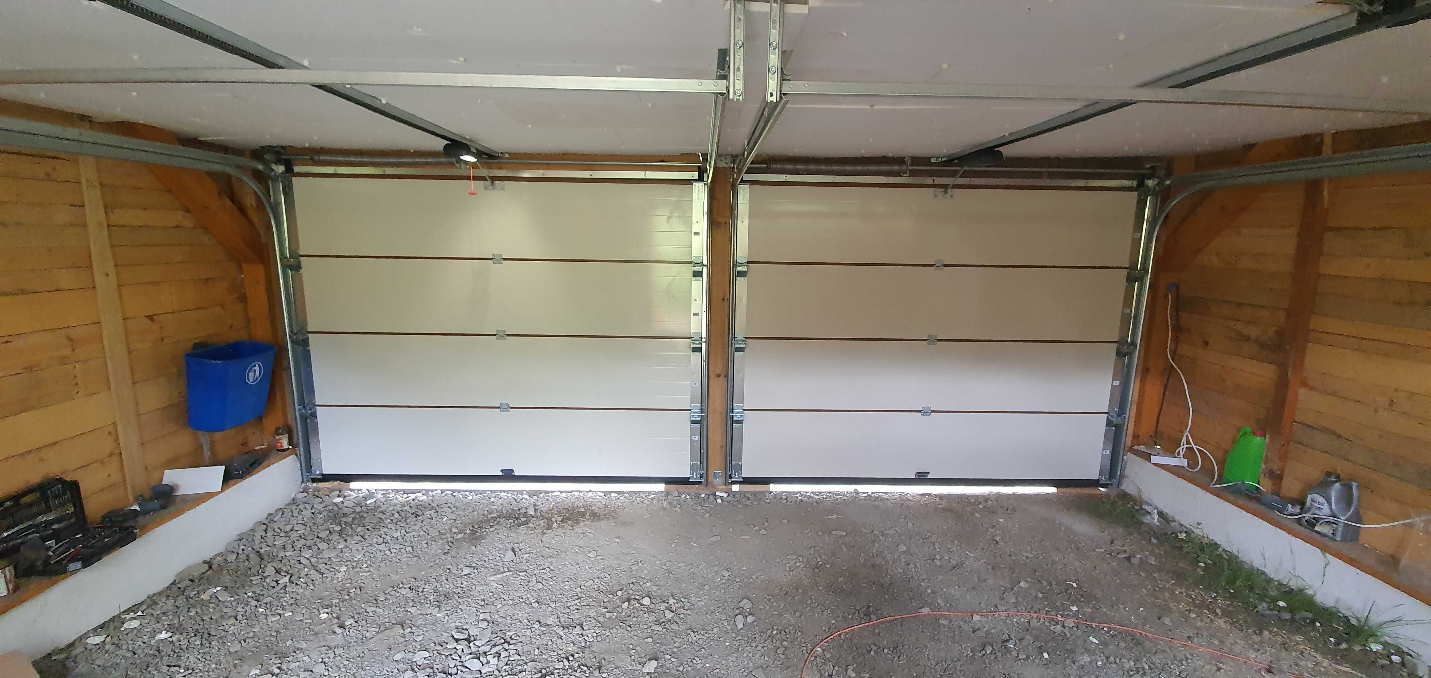 Brama garażowa segmentowa 3000x2500 antracyt Czyste powietrze