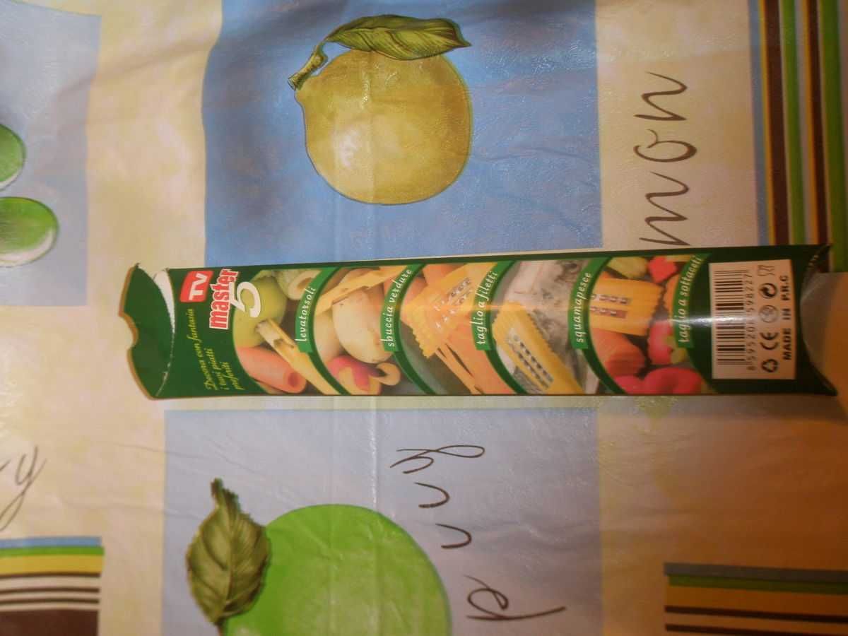 Новый нож с нержавеющей стали д/чистки и нарезки овощей/фруктов,5 в 1.