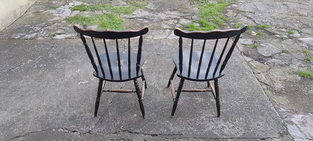 Krzesła Drewniane, Typ 983, PRL