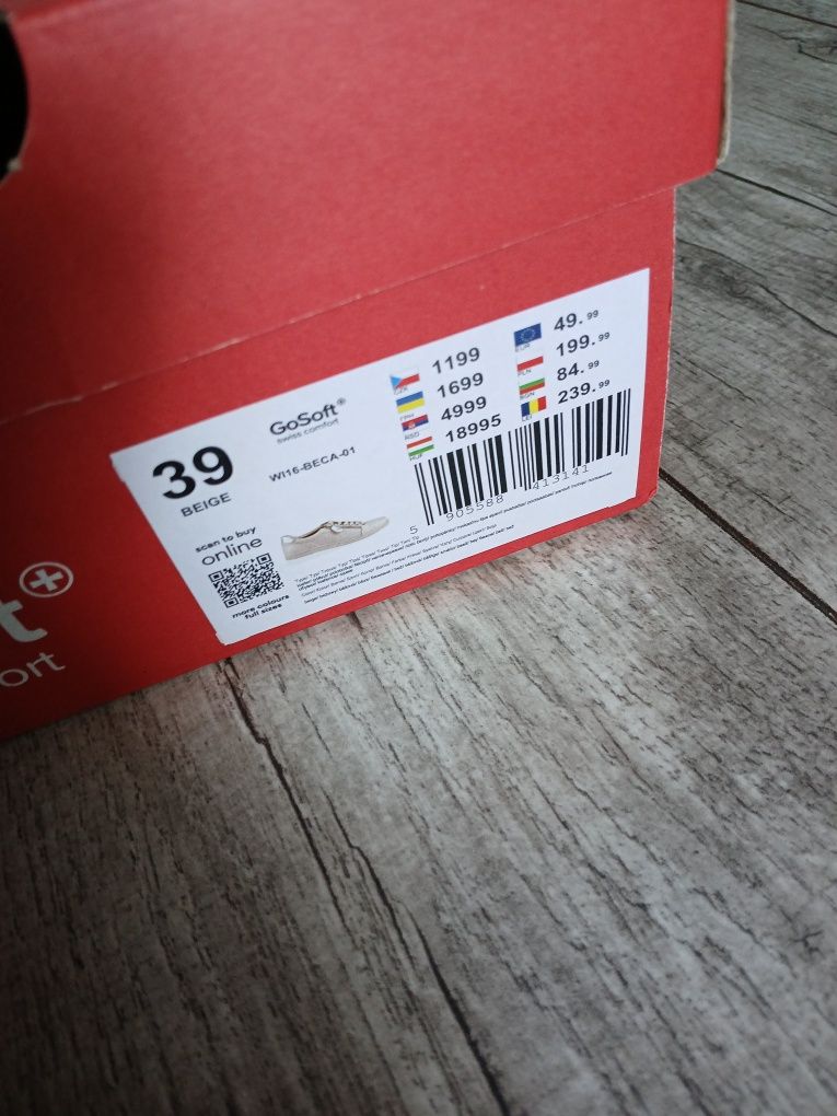 Nowe buty z naturalnej skóry r.39