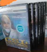 DVD's CSI Miami e Las Vegas ainda selados