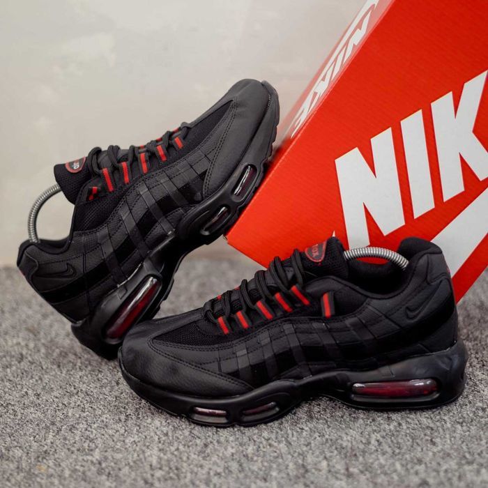 Кросівки Nike Air Max 95 White/Red i2
