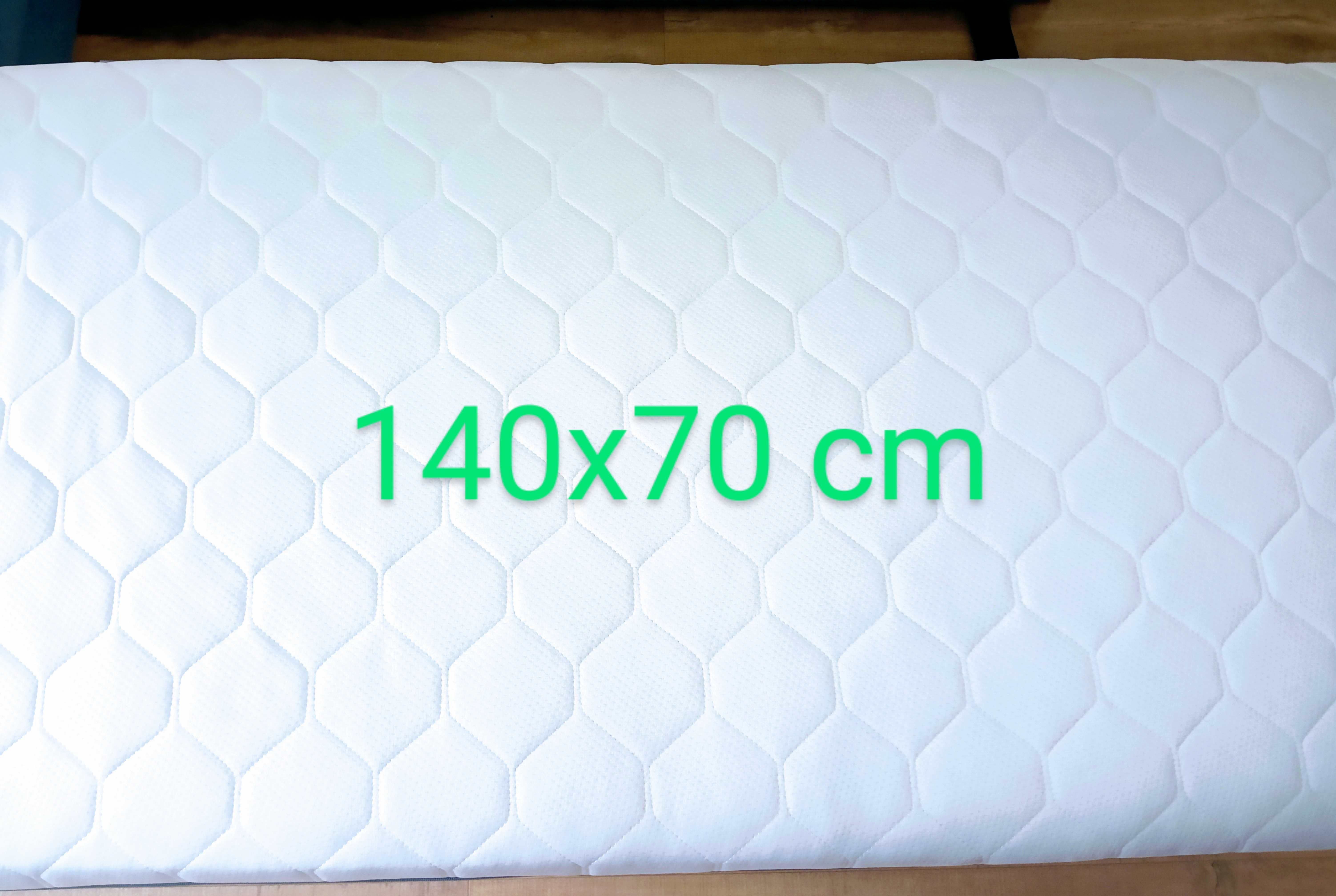 Materac kokosowy dwustronny do łóżka lub łóżeczka 70x140.