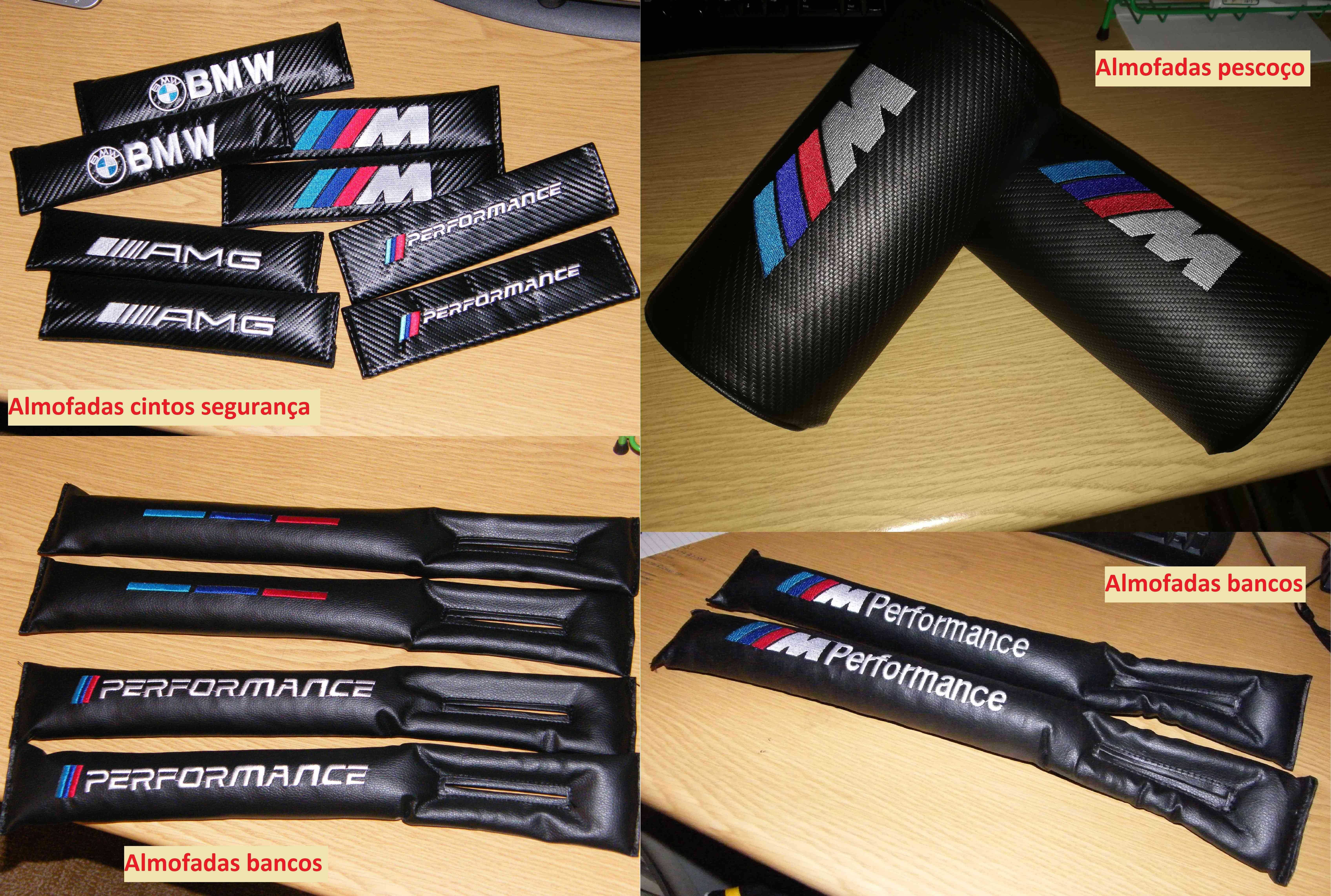 Autocolantes faixas embaladeiras BMW M PERFORMANCE | Carbono ou Pretas