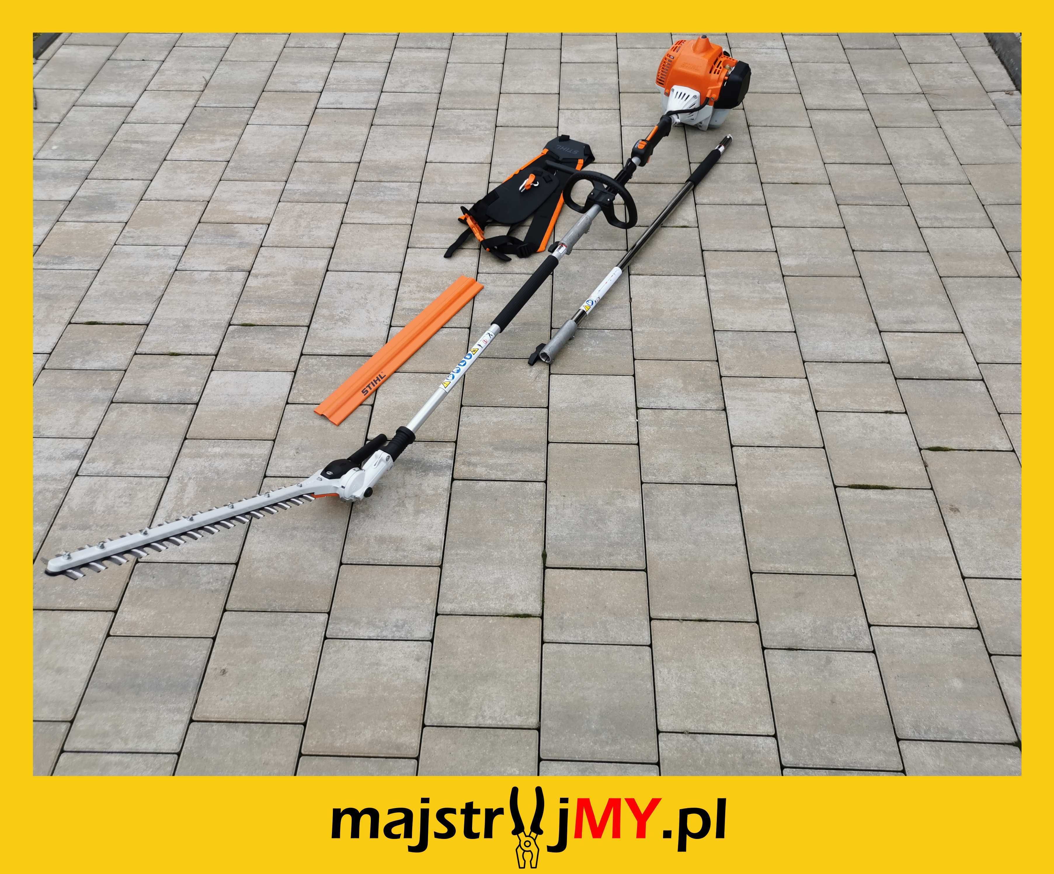 Nożyce do żywopłotu 145° Stihl 2,1KM na wysięgniku do 4m wynajem dowóz