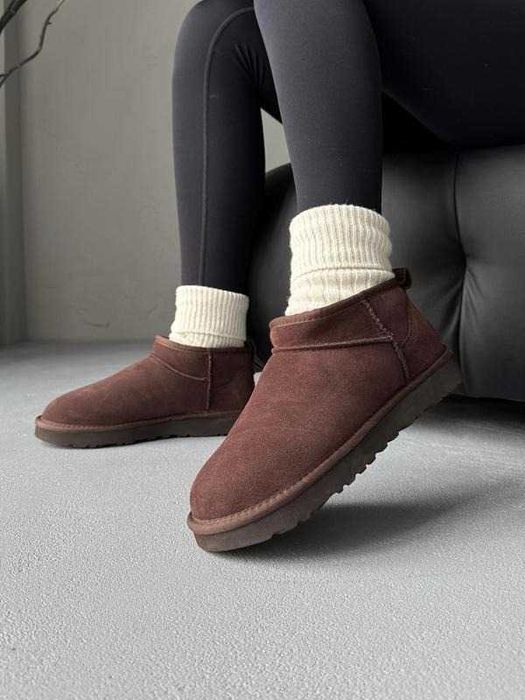 Угги/Уги/Угг/Уггі/Угі/UGG Australia Ultra Mini Chocolate/100% Овчина