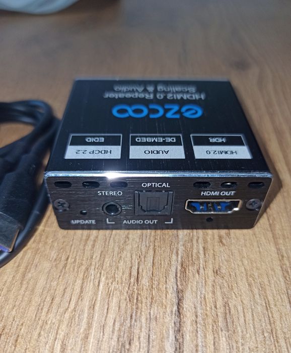 Nowy rozdzielacz HDMI 4k HDR 120hz