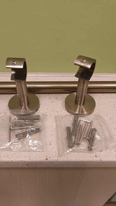 Karnisz pojedynczy 200 cm antyczne złoto