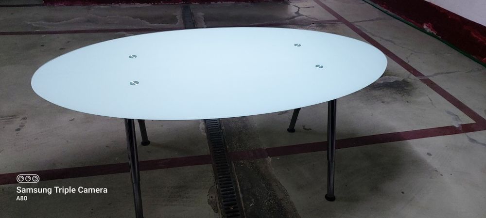 Mesa de vidro temperado