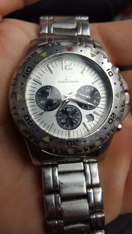Zegarek męski firmowy Jacques Lemans chronograf