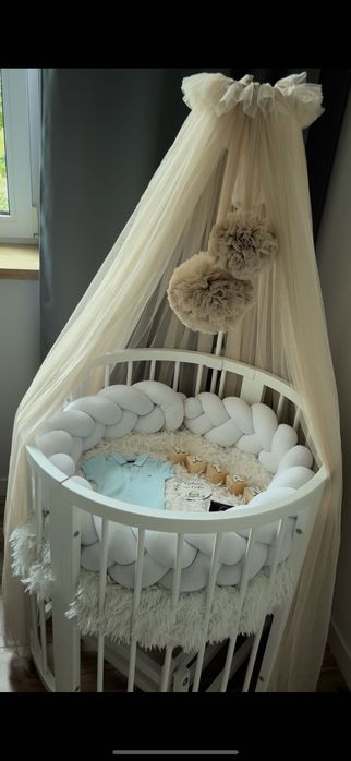 Łóżeczko okrągłe dla dziecka