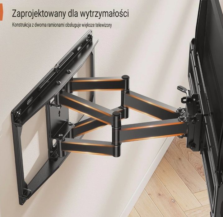 Uchwyt stojak wieszak do telewizora 37-75" bardzo mocny