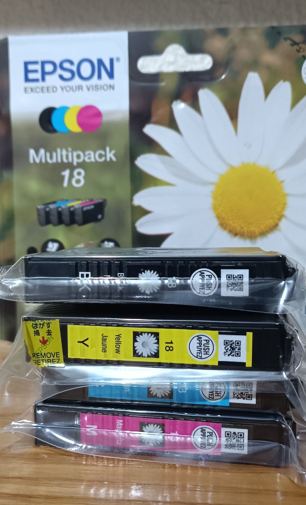 Muktipack Tinteiros EPSON 18 NOVOS