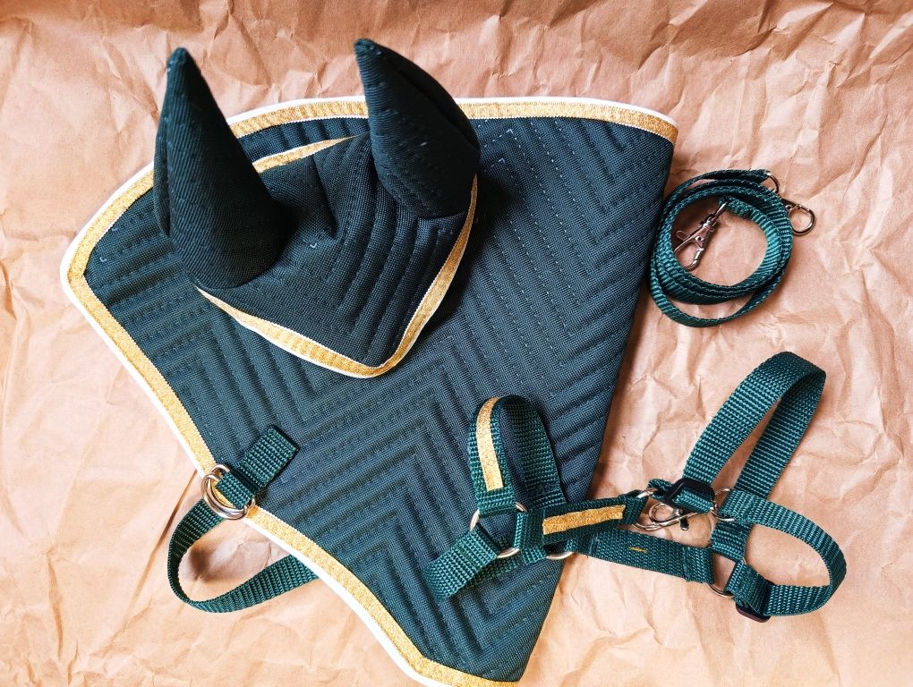 Zestaw Hobby Horse zielono/ zloty