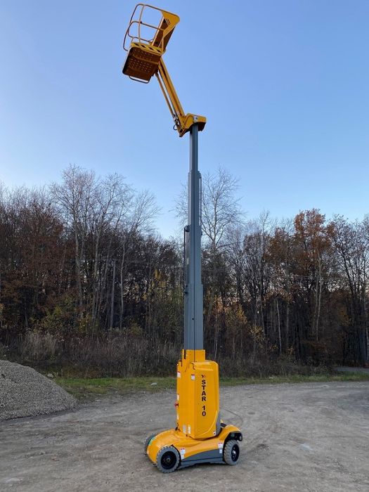 Wynajem podnośnika zwyżka 10 metrów HAULOTTE JLG GENIE MANITOU