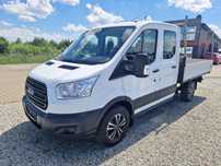 Ford FORD TRANSIT 2.2 TDCI 155 KONNY DOKA 7 OSOBOWA BRYGADÓWKA SKRZYNIA 155 T/KM PRZEBIEGU GWARANCJA  Ford Transit 2.2 TDCI 155 konny doka brygadówka 7 osobowy skrzynia