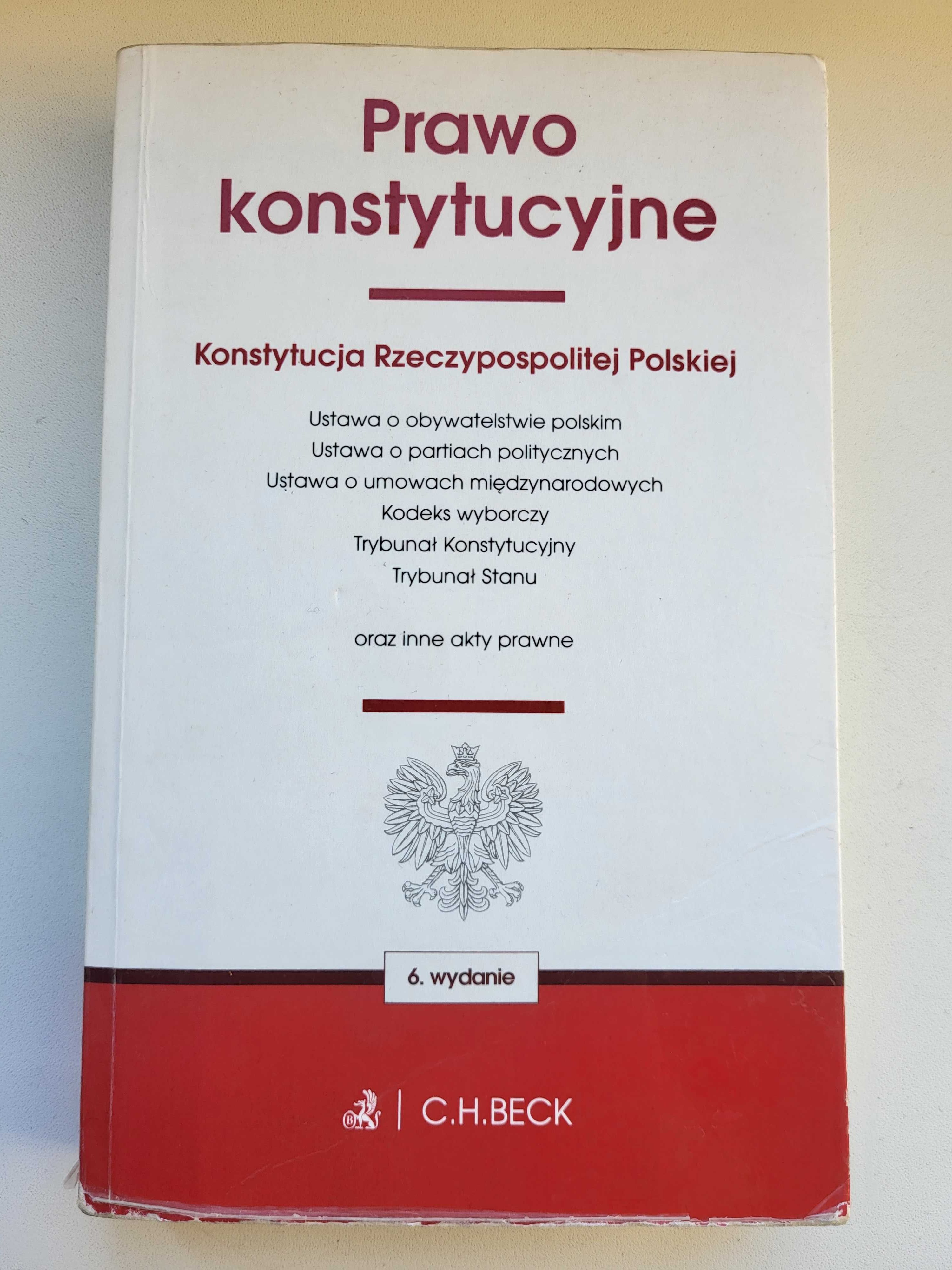 Prawo konstytucyjne oraz ustawy towarzyszące - wydanie 6